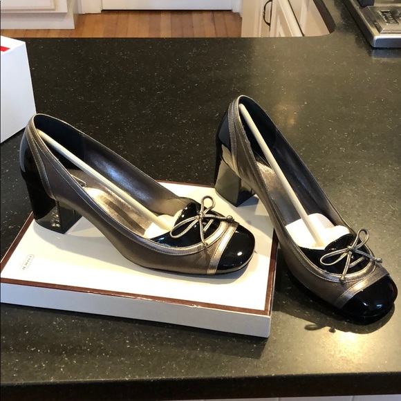 Authentic coach chunky heels - Picture 4 of 5